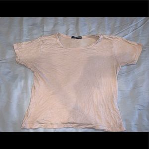Brandy Melville baby pink top
